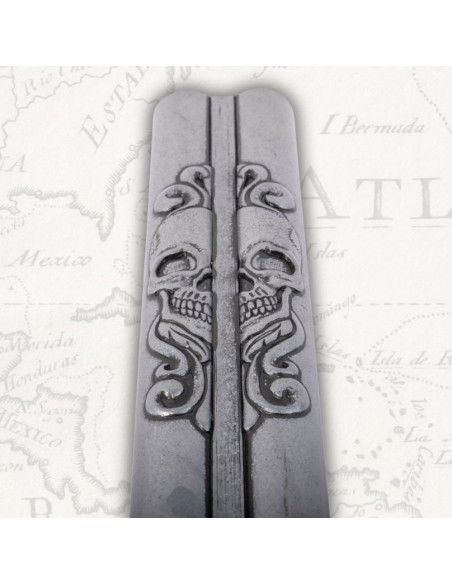 Pistola de dos cañones de percusión...