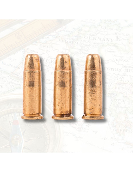 Pack 3 balas de rifle en metal