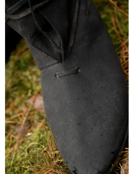 Botas vikingas Oseberg con cordones,...