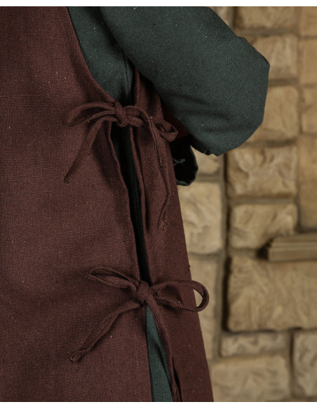 Delantal medieval de campesina modelo...