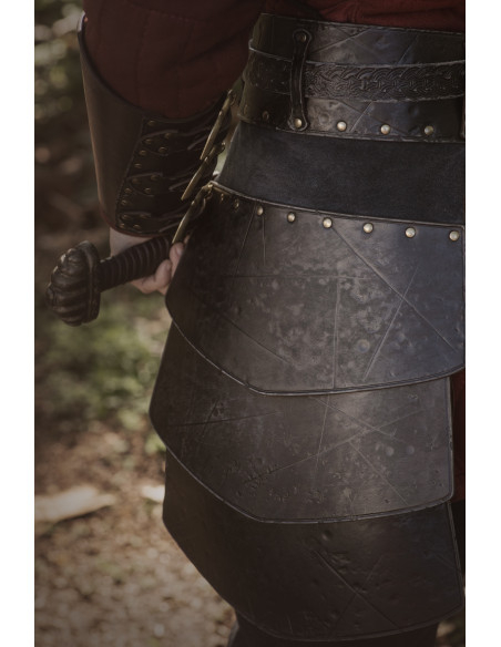 Tassets of Mercenary Schorten met riem