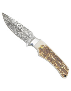 Cuchillo aventura con funda para cinturón