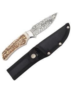 Cuchillo aventura con funda para cinturón 2