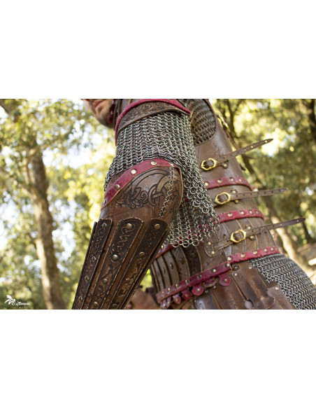 Brazales Vikingos Varangian, marrones