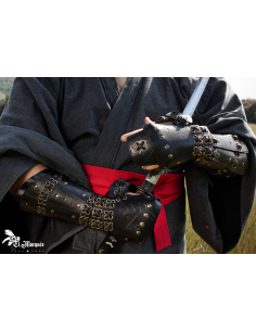 Bushi samurai armbrøst med hansker 2