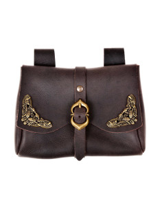 Mittelalterliche Erin Tasche mit keltischen Beschlägen -...