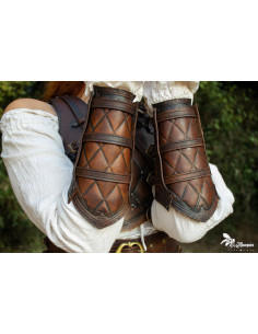 Brazales medievales, siglos XVII y XVIII - Marrones