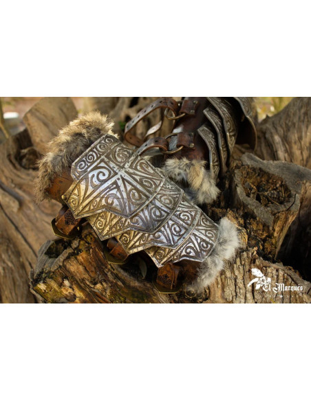 Verouderde Barbaarse Polsbanden - bruin