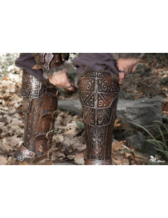 Vikingse greben Barbaren met gravures