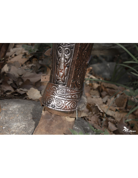 Vikingse greben Barbaren met gravures