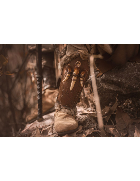 Vikingische Beinschützer Berkeser mit...