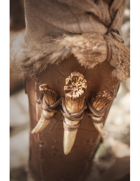 Vikingische Beinschützer Berkeser mit...