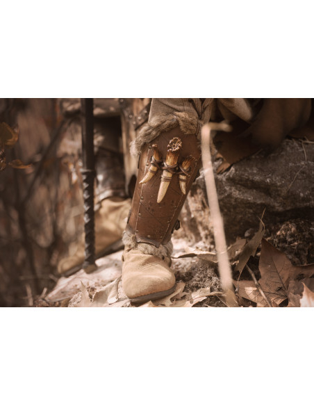 Vikingische Beinschützer Berkeser mit...