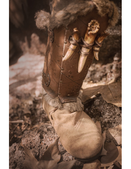 Vikingische Beinschützer Berkeser mit...