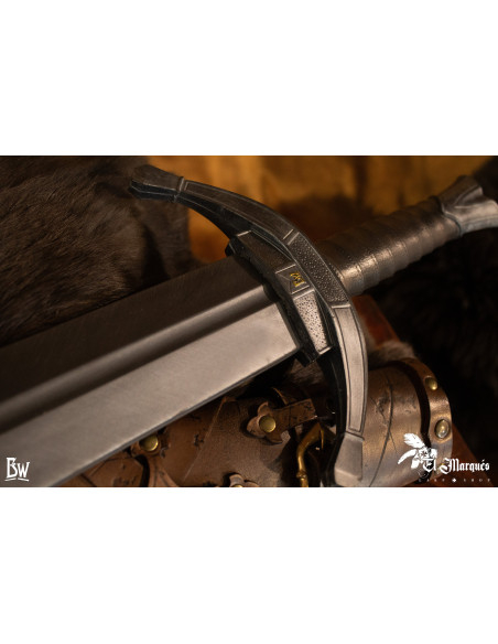 Espada Medieval Larga de soldado para...