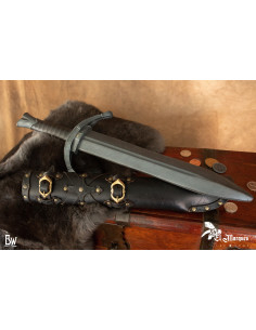Middeleeuwse Dagger van soldaat met schede voor LARP