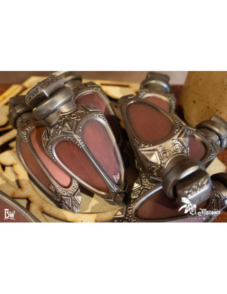 Wurfbare magische Potion aus Schaum