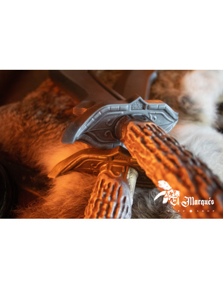 Bogenförmiges Bowie-Messer aus...