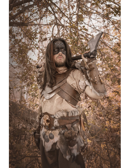 Viking Berserker harnas - Bruin
