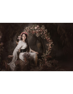 Noble Damen-Corsettgürtel mit Brokaten - Braun 2