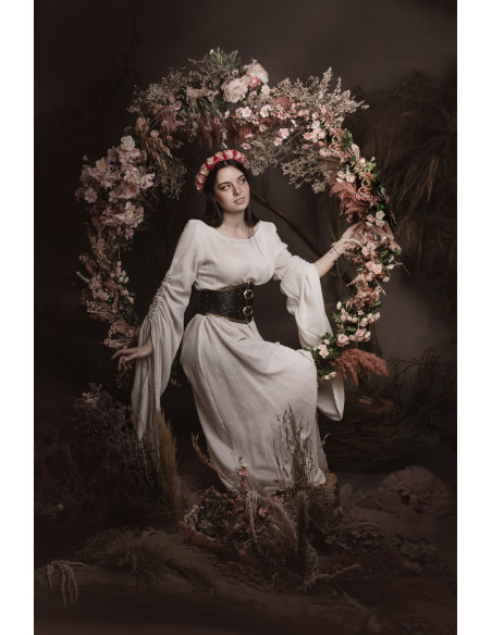 Noble Dames Corsetriem met Brokaat -...