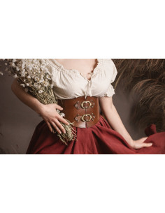 Cinturón Corsé dame Shire i brun