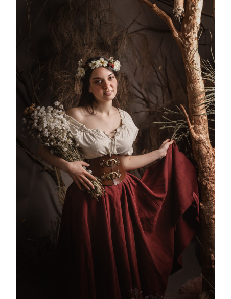 Cinturón Corsé dame Shire in bruin