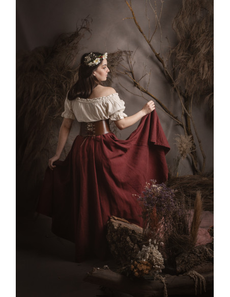 Cinturón Corsé dame Shire i brun