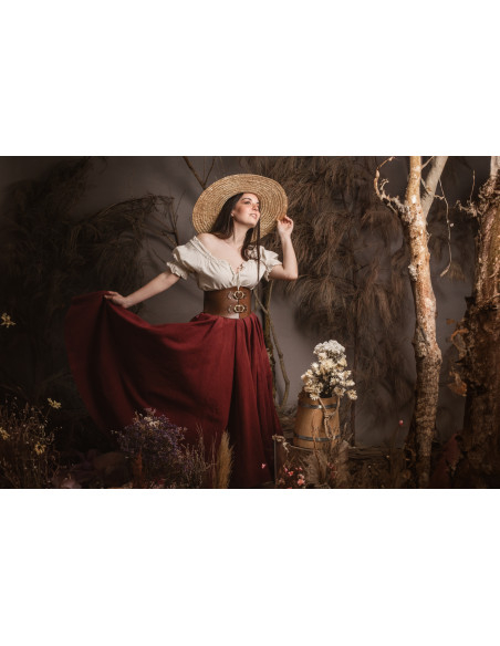 Cinturón Corsé dame Shire in bruin