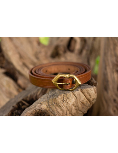 Middelalderlig Pilgrimssnor i læder