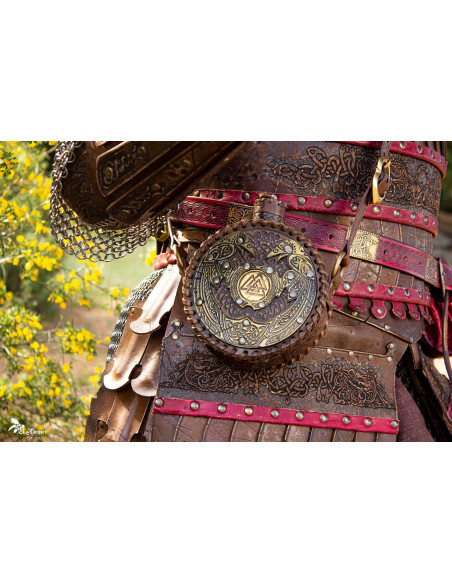 Vikingische Odin-Wasserflasche mit...