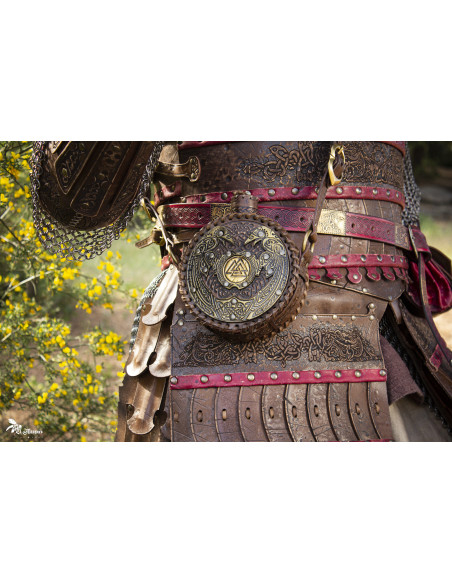 Vikingse waterfles van Odin met riem