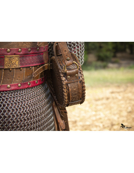 Vikingische Odin-Wasserflasche mit...