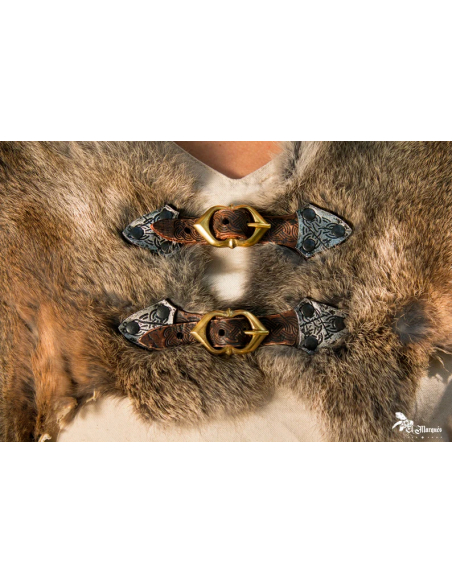 Capa guerrera Vikinga Freyja de conejo Capa guerrera Vikinga Freyja de conejo