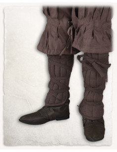 Verstevigde schenen model Farald, kleur bruin 2