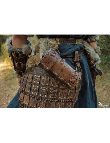 Portalatas medieval envejecido