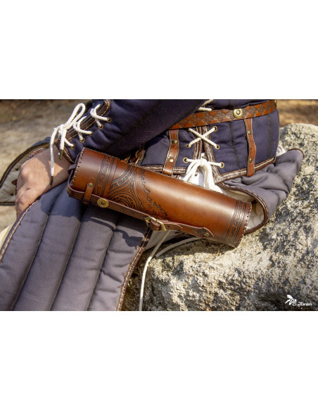 Middeleeuwse rolhouder voor...