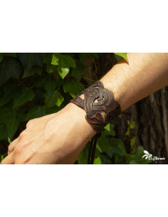 Vikingisches, gealtertes Armband, verstellbar (1 Stück)