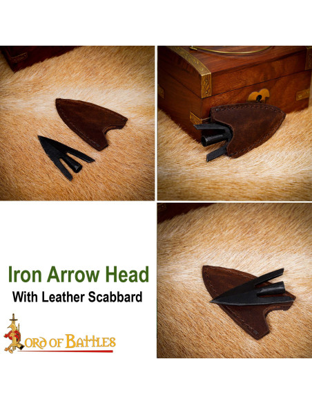 Punta de flecha Medieval, cola de...