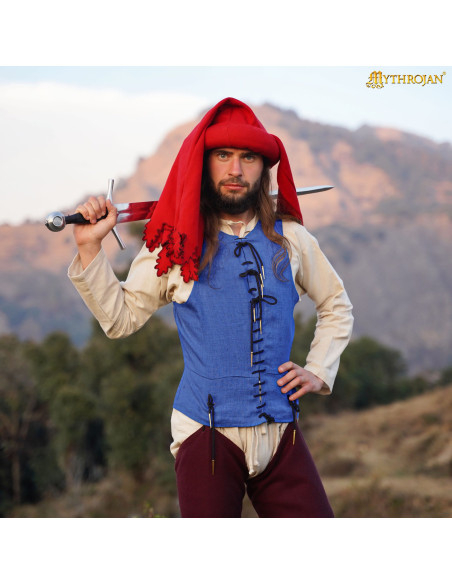 Middelleeuwse mouwloze shirt in de...