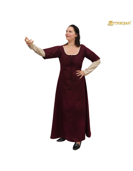 Medievales Kleid für Hofdamen,...