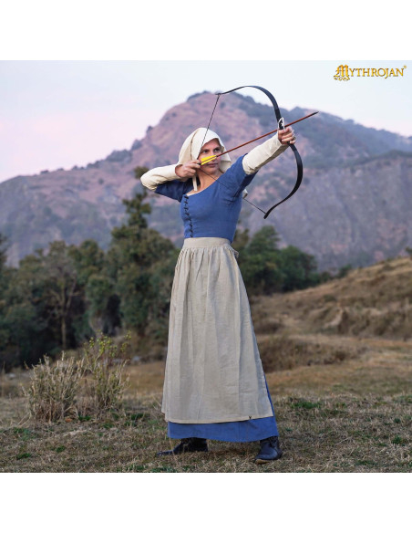 Mittelalterliche Bäuerinschürze aus...