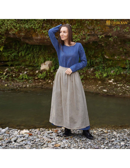 Mittelalterliche Bäuerinschürze aus...