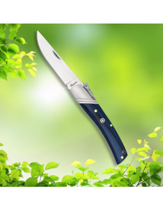 Navaja Palanquilla con madera estamina azul (20,50 cm.)