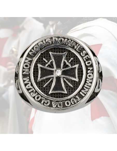Knights Templar Cross Ring