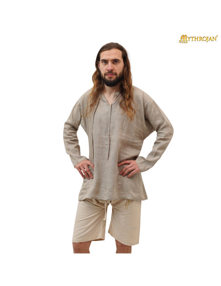Camisa medieval hombre en lino