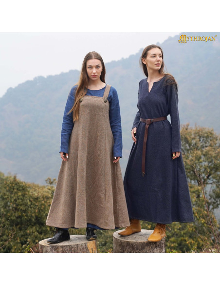 Vestido Vikingo Astrid en Lana