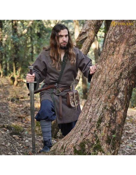 Abrigo de lana Vikingo Klappenrock o...