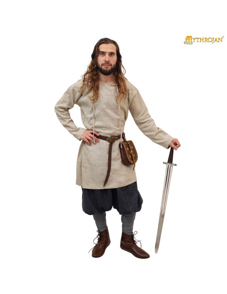 Vikinger Hemd Viborg aus Leinen