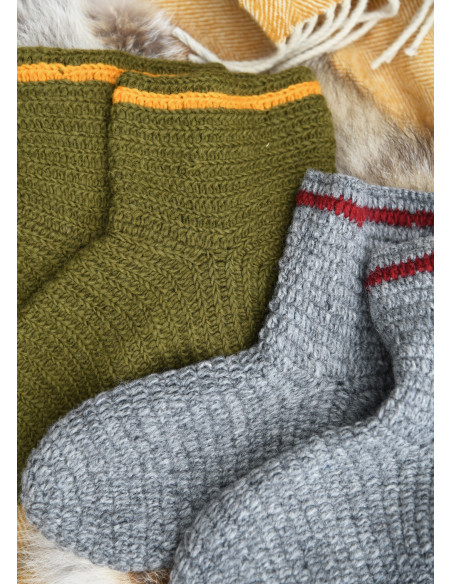 Calcetines de lana Crochet,...